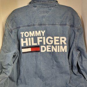 Tommy Hilfier "Tommy Denim" Button Down Shirt Size L
